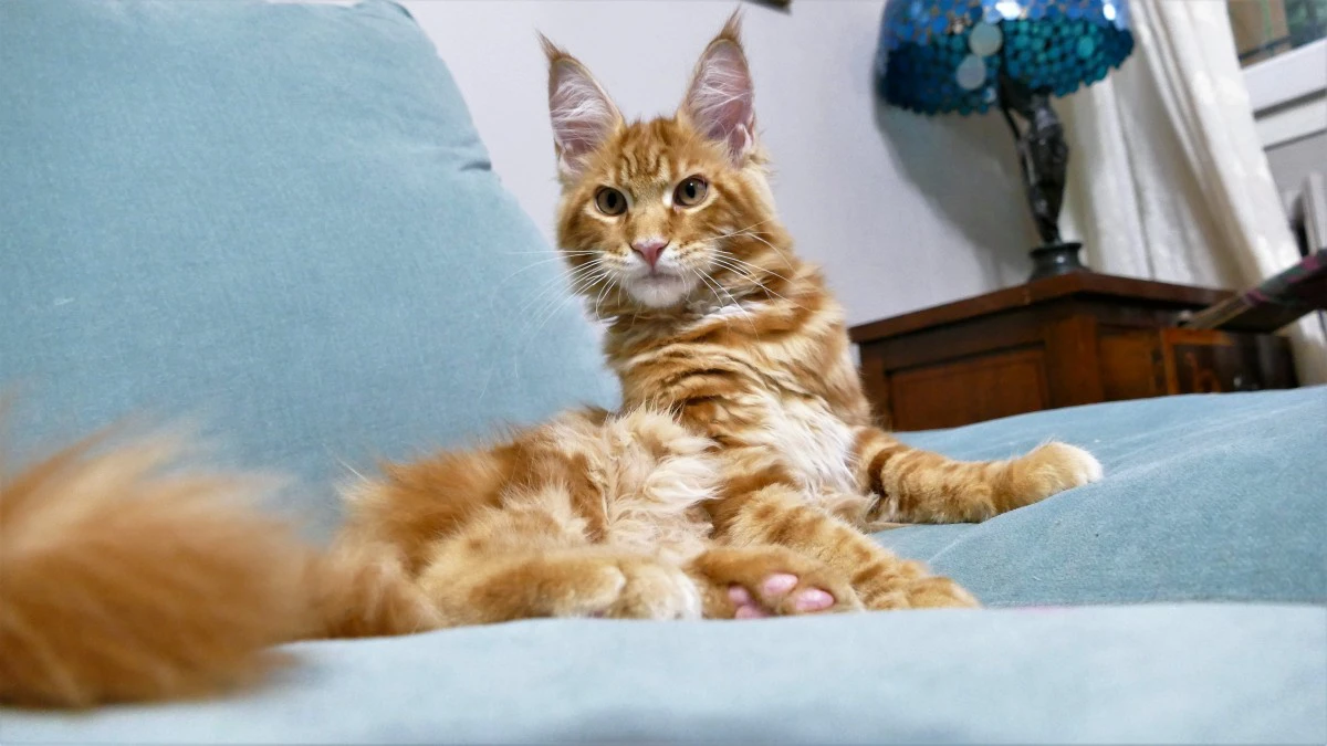 MAINE COON red tabby bloched | Foto 1